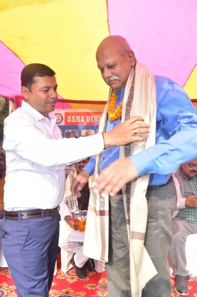 Felicitation of School Well-wishers